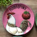 Set of 4 Farm Fresh Demdaco Plates
