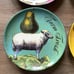 Set of 4 Farm Fresh Demdaco Plates