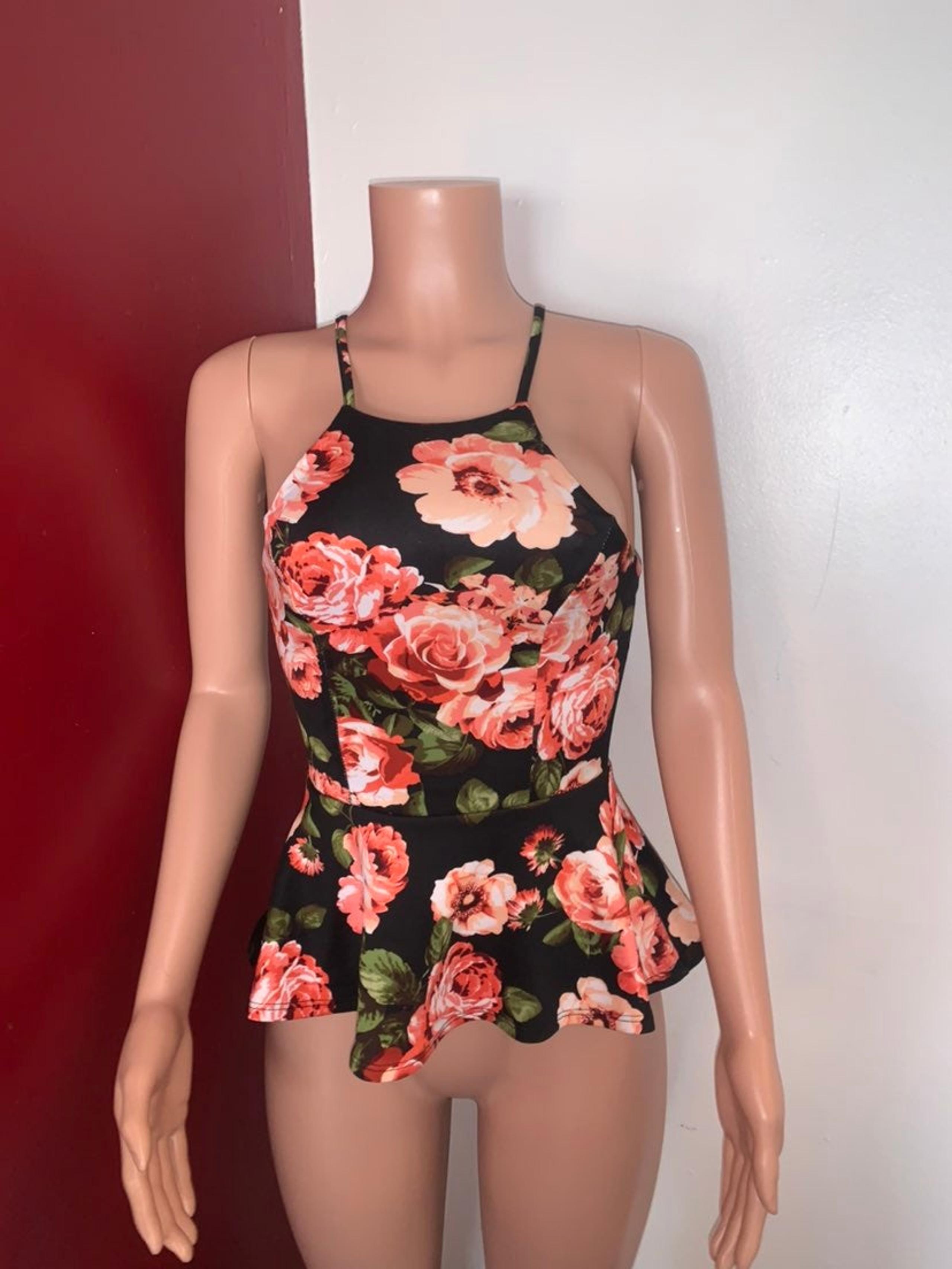 Women's Charlotte Russe Floral Top