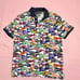 Polo Ralph Lauren Art Deco Multicolor Pennant Stadium Bears Classic Fit Shirt