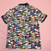 Polo Ralph Lauren Art Deco Multicolor Pennant Stadium Bears Classic Fit Shirt