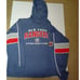 New York Rangers Eastern Conference Used Heavy Weight Blue Hooded Sweatshirt XL