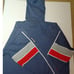 New York Rangers Eastern Conference Used Heavy Weight Blue Hooded Sweatshirt XL