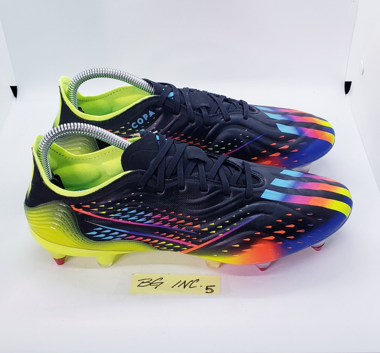 Adidas Copa Sense.1 SG AI Rihla Pack Black / Cyan Men's US Size 9 GY8933 280