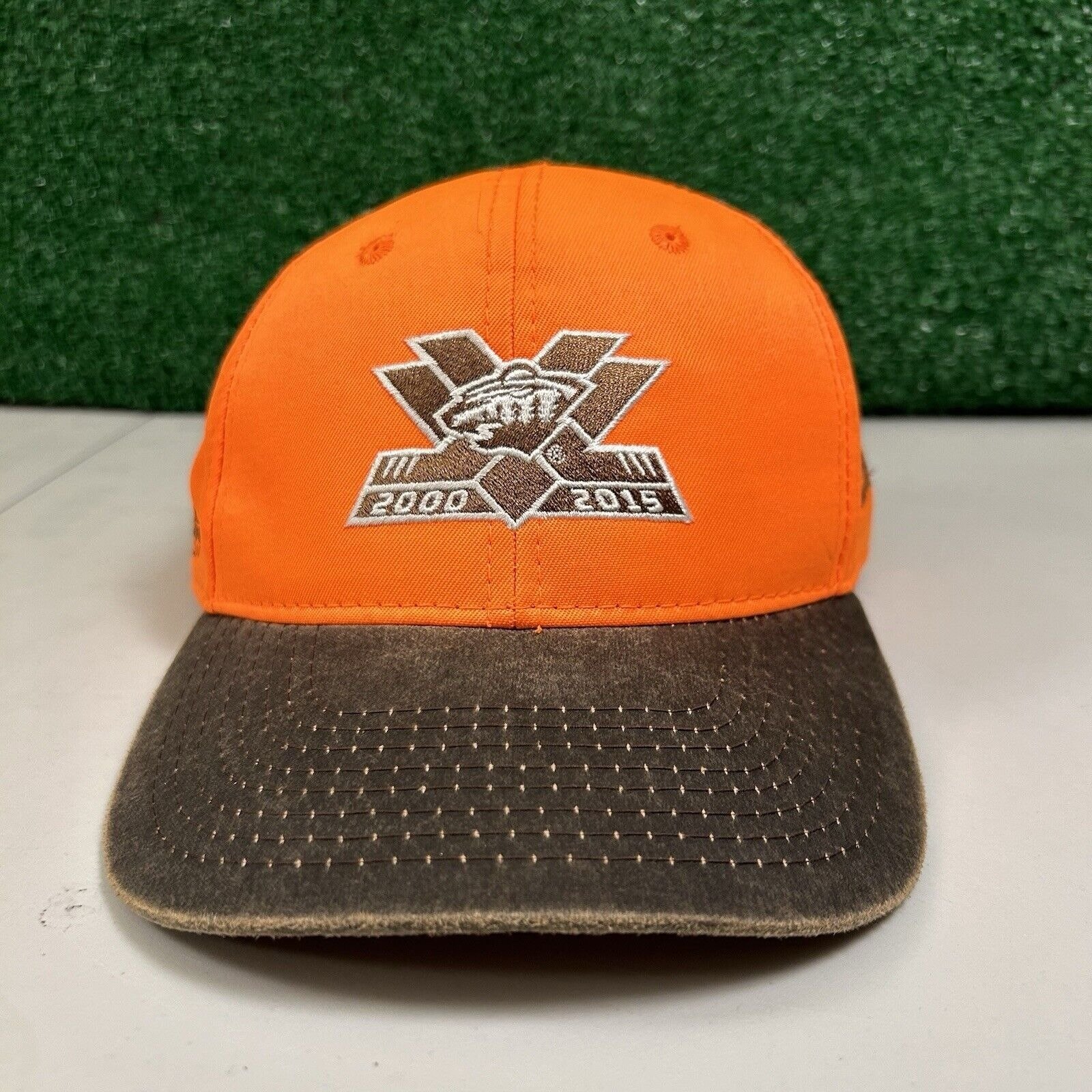 Minnesota Wild NHL Blaze Orange Hat Cap Pheasants Forever Hunt Limited Edition