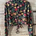 long sleeve swim top and bottom Size L