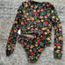 long sleeve swim top and bottom Size L