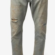 John Elliott The Kane 2 Straight Leg Cropped Jeans
