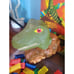 2002 Pressman Boardgame DOMINO RALLY Dino Roar Vintage Lights And Sounds