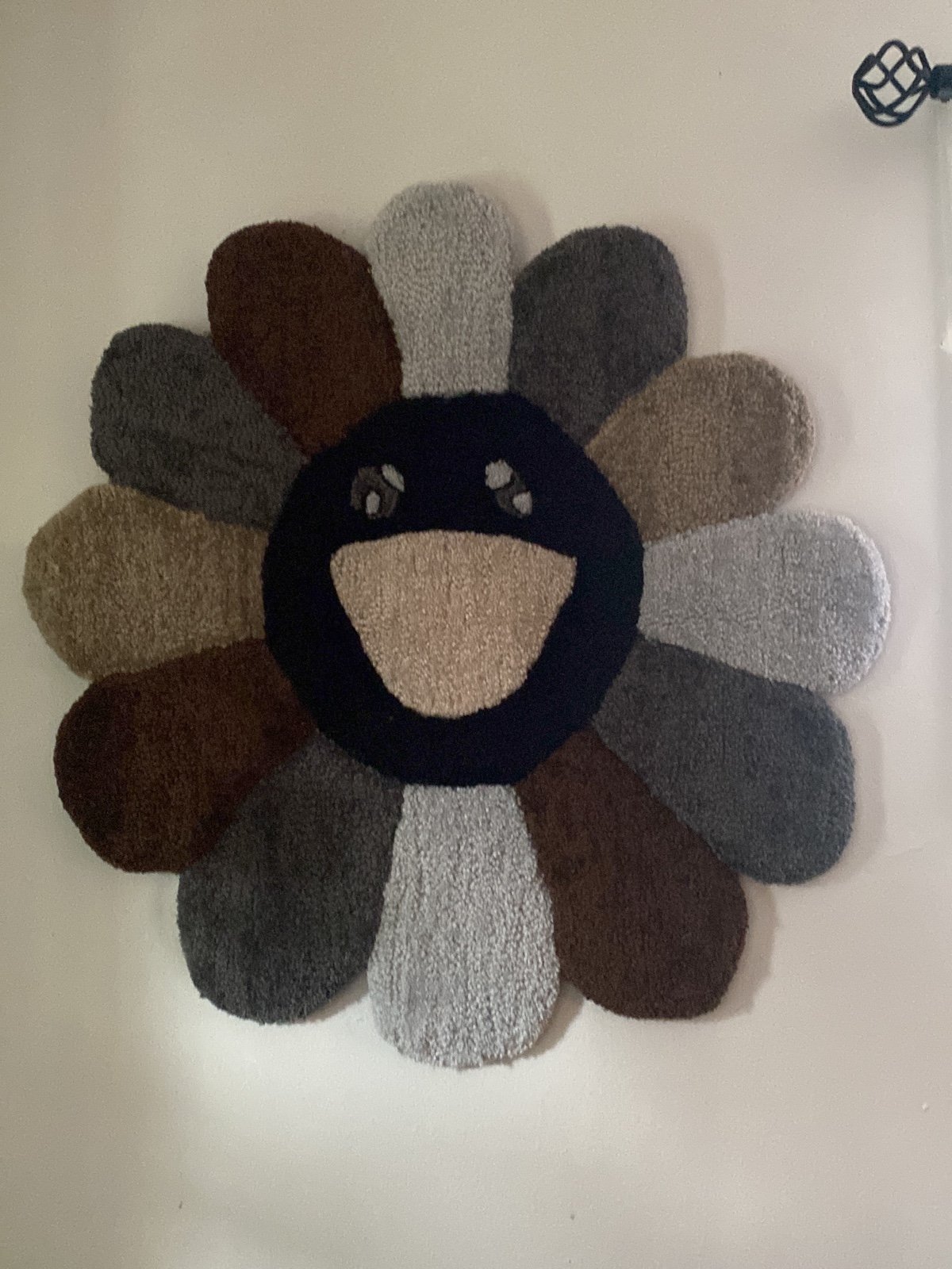takashi murakami flower rug