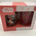 Star Wars 16oz Valentine Drinking Glass Set for 2 AA02B53029