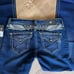 NWT Miss Me Mid Rise Boot Cut Angel Wings Jeans Women Size 28 Bedazzled Wings