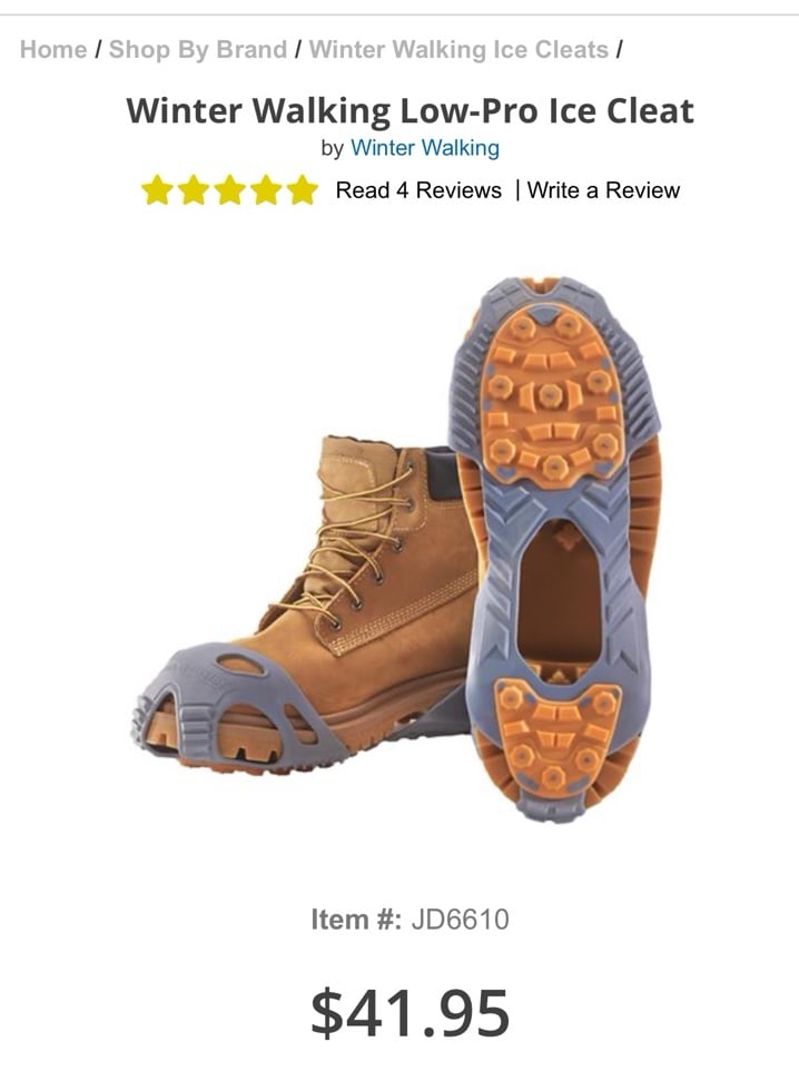 Boots cleats