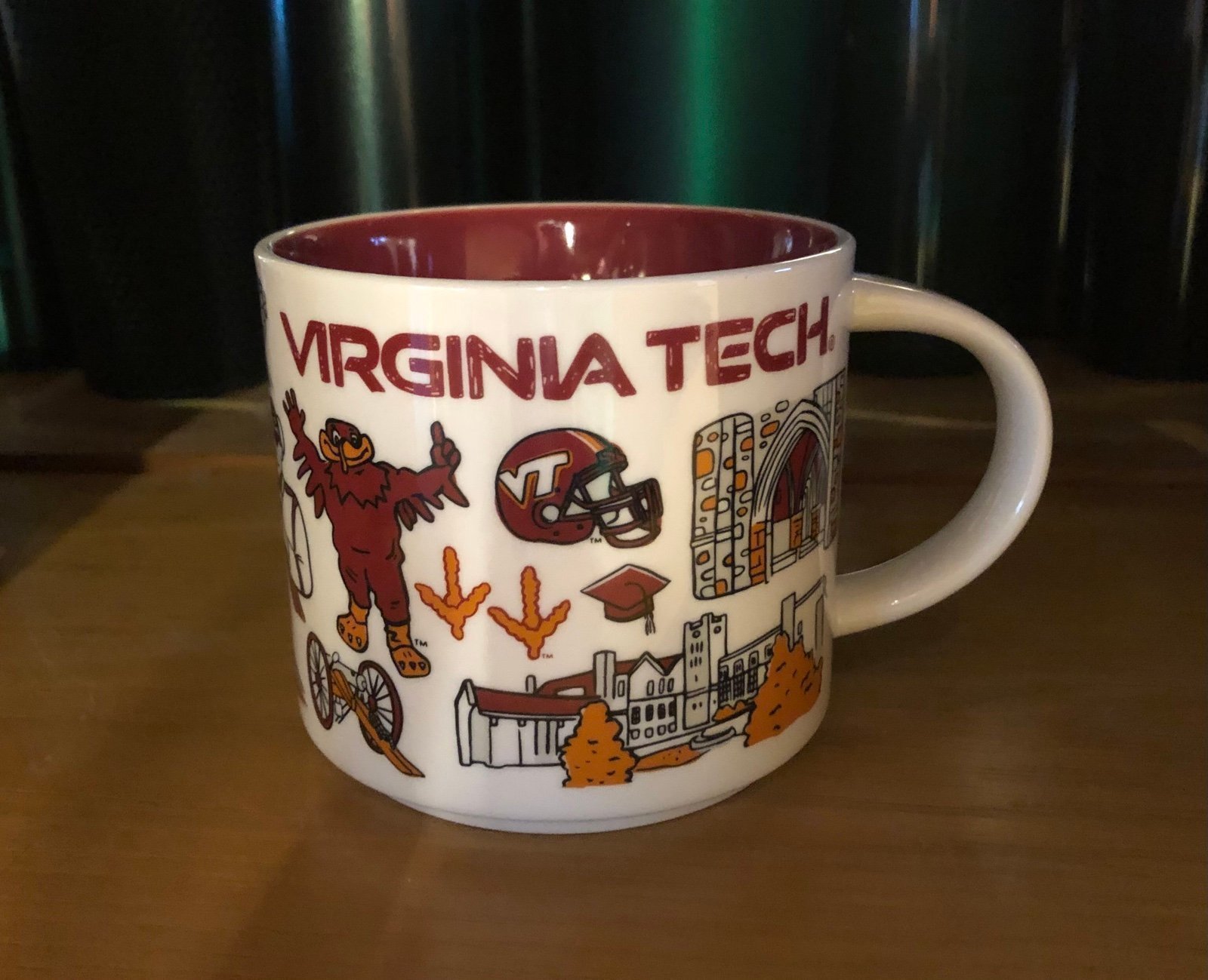 Starbucks Been There Series Coffee Mug Cup Virginia Tech College New in box