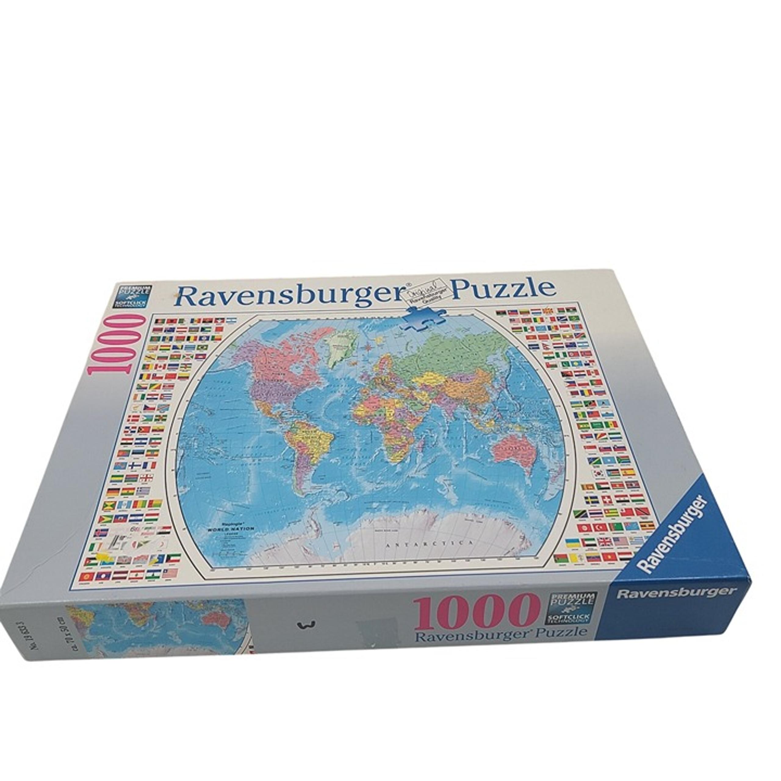 Ravensburger Puzzle World Map 1000 Piece
