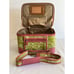 Pink And Green Gigi Olivia Cosmetic Train Case