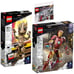 Lego Set of 3: 76217 I Am Groot, 76206 Iron Man Figure & 30443 Spider-Mans Brid