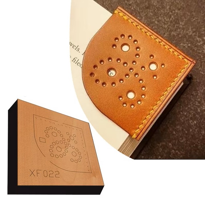 Bookmarks Custom Leather Punch Die Set,bookmark hole pattern Leather Cutting Die