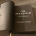 Monochrome Black Bible Genuine leather KJV KING JAMES VERSION NEW TESTAMENT
