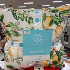 martha stewart 4 lemons outdoor pillows