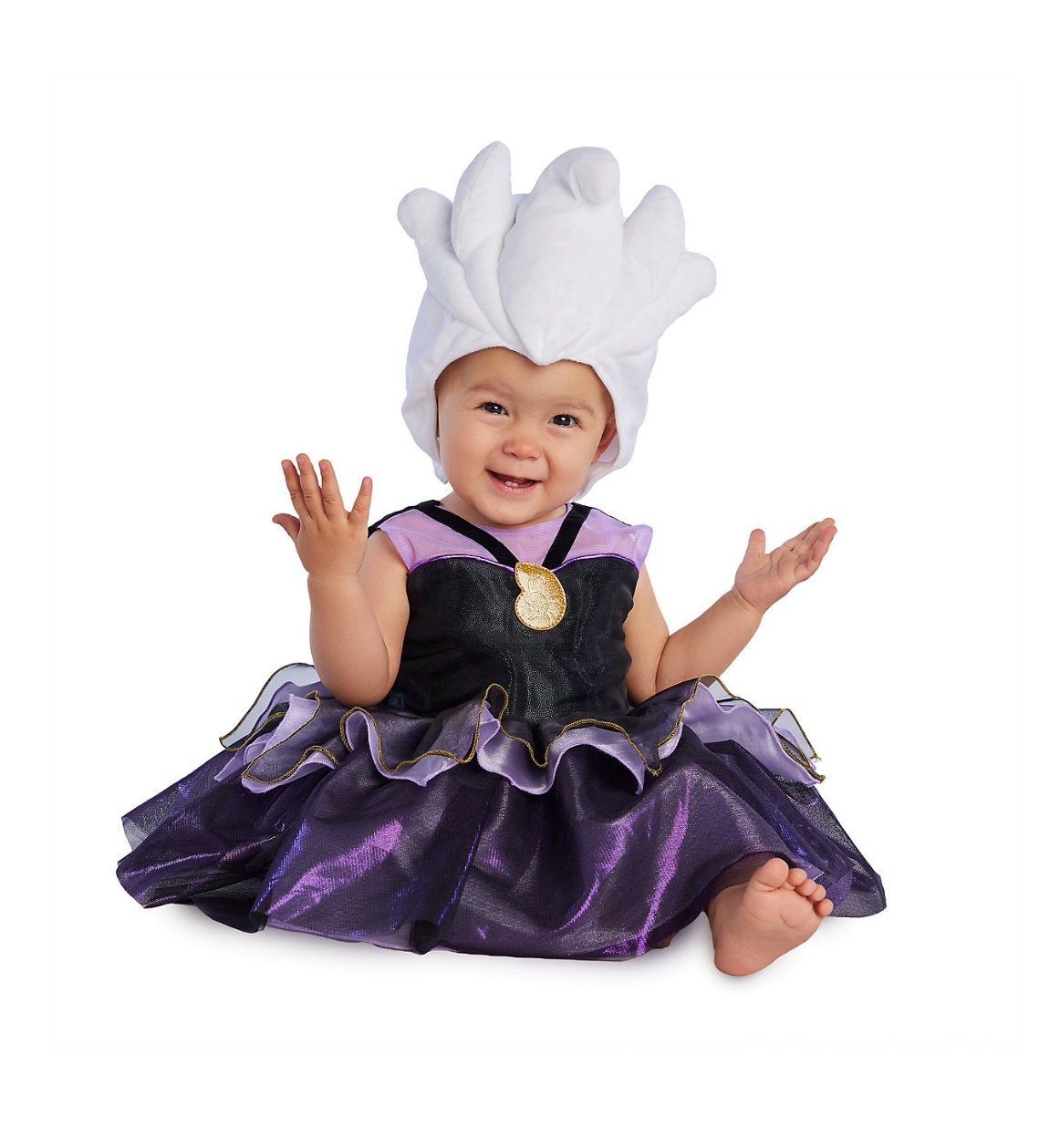 Disney Store Ursula Baby girl dress costume 18-24 months