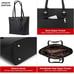 Brand New 3PCS Handbag Set, Tote, Crossbody Bag & Cosmetic Bag, Purse Set