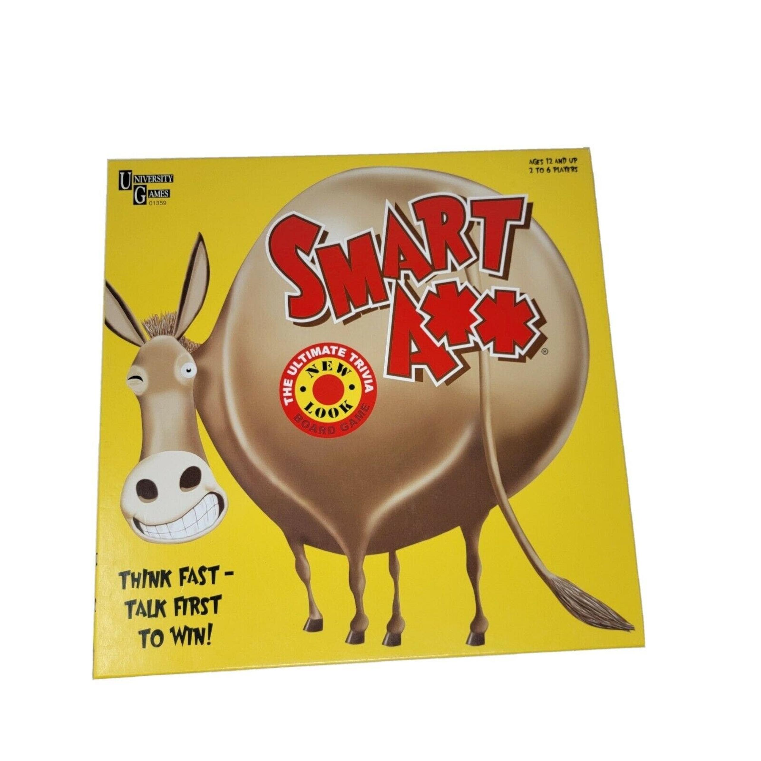 SMART A** Board Game Adult Friends Family Ultimate Trivia Game University Games