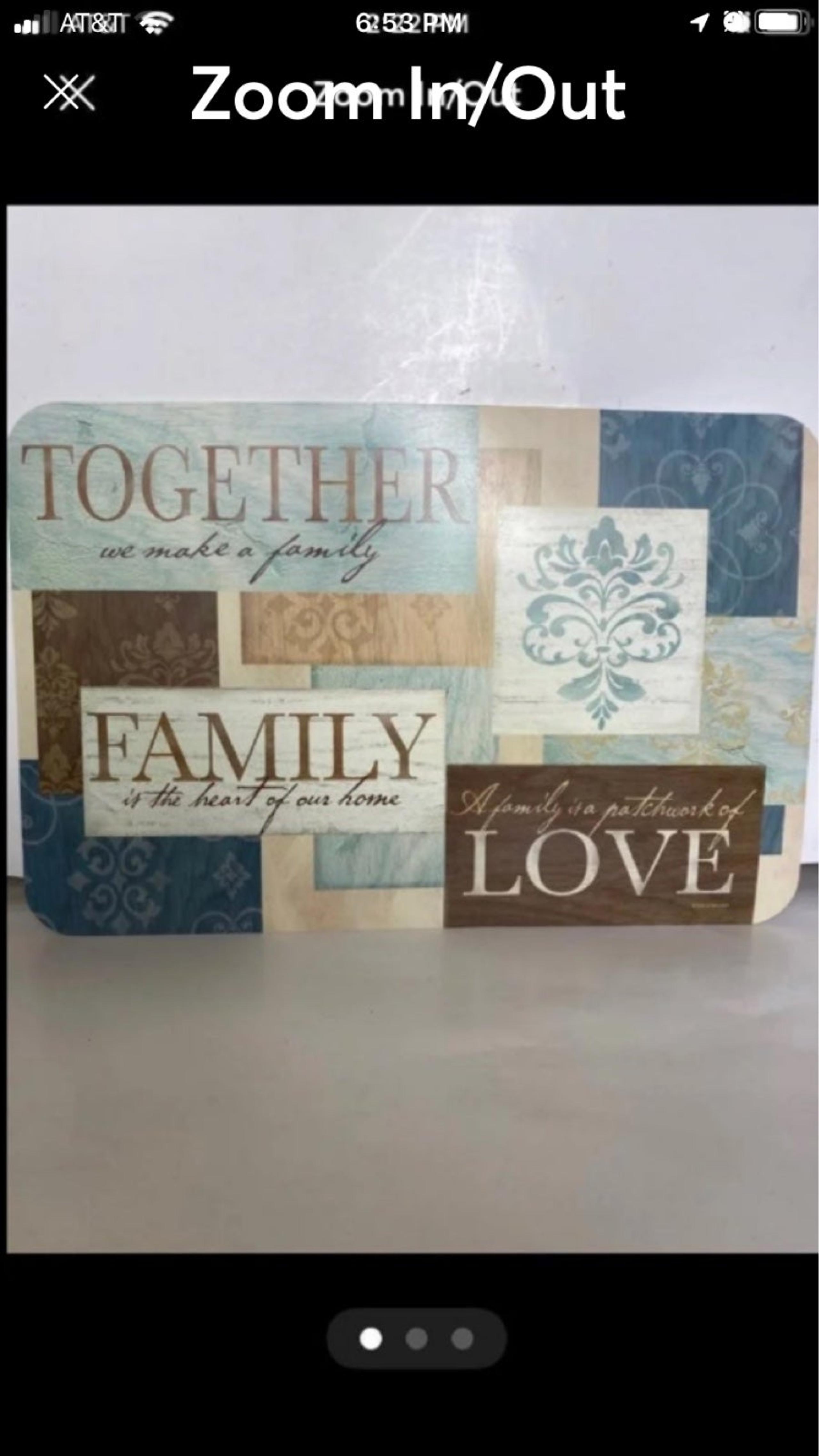 Farmhouse kitchen placemats