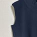 DoCLASSE Dark Blue Sleeveless Knit with Buttons, Navy, Size M