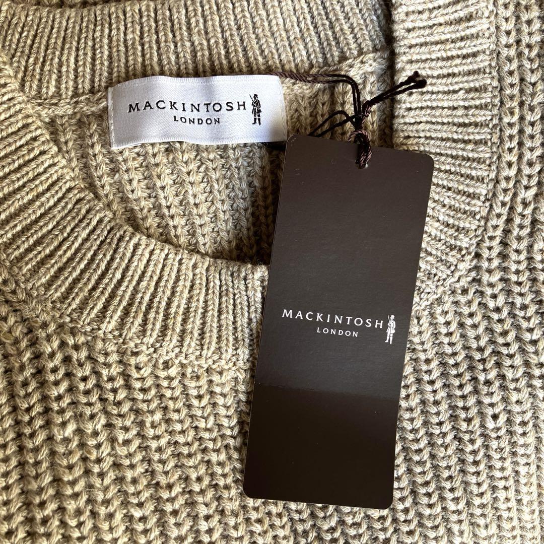 MACKINTOSH LONDON Cotton Linen Sweater with Paper Tag