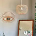 Bamboo Lampshade Pendant Lamp, Hand Woven, Hanging Lampshade, Lampshade Only