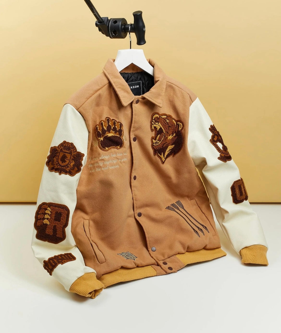 Kodak varsity jacket - Brown