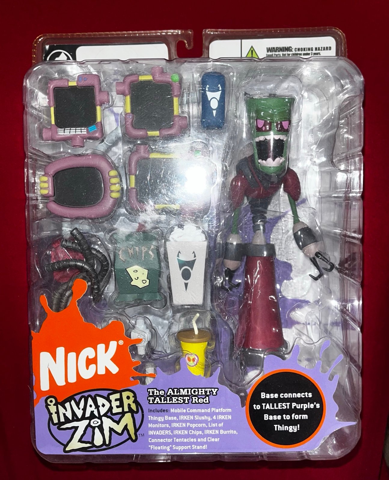 RARE Invader Zim Palisades Tallest Red Figure