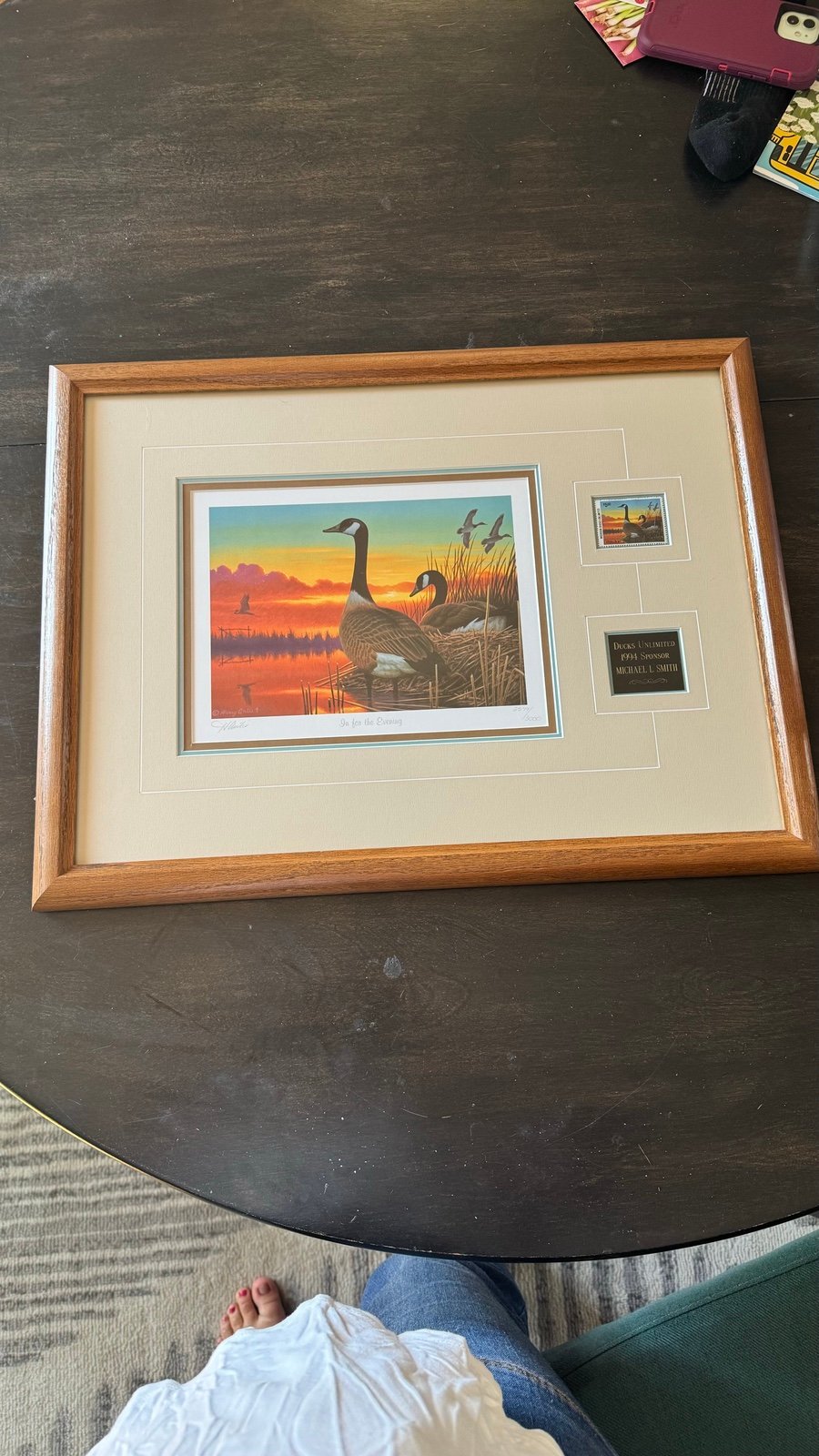 Ducks Unlimited In for the Evening Print