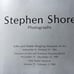 Stephen Shore Photographs Catalog [Rare]