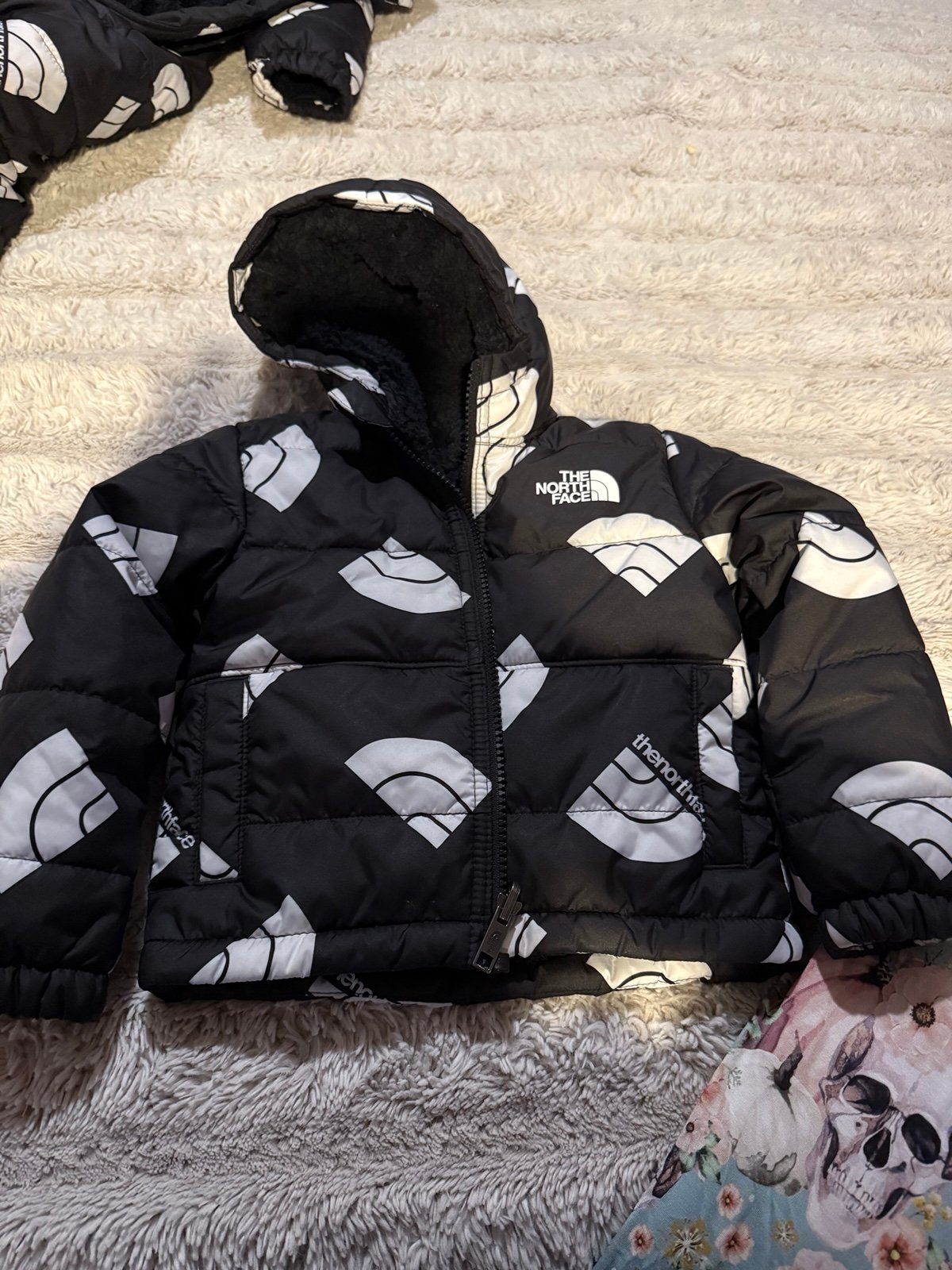 Toddler north face jacket coat
