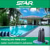 Star SPCP02 1/3 HP Automatic ON/OFF Swimming Pool Cover Pump