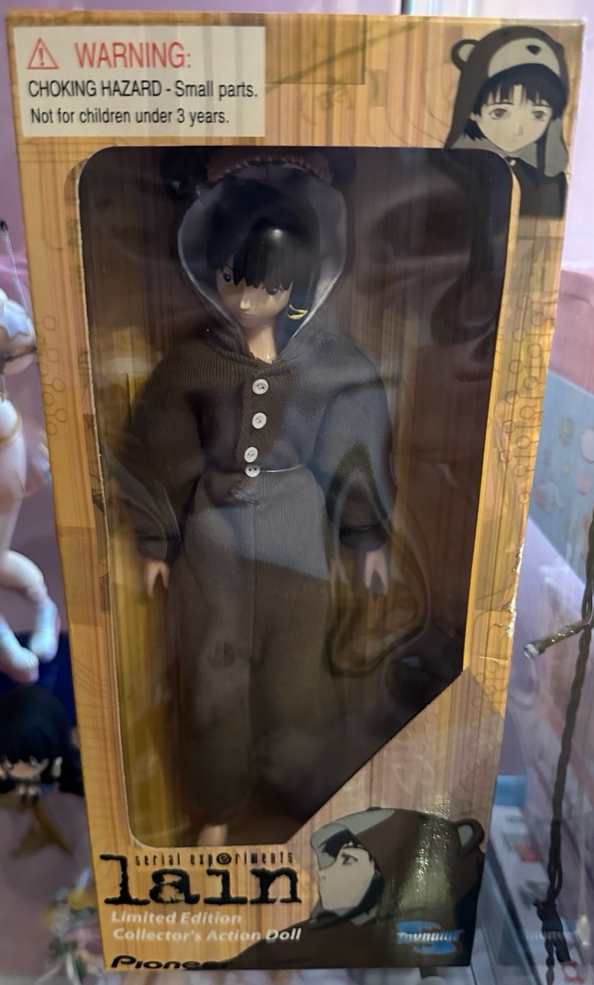serial experiments lain bear doll