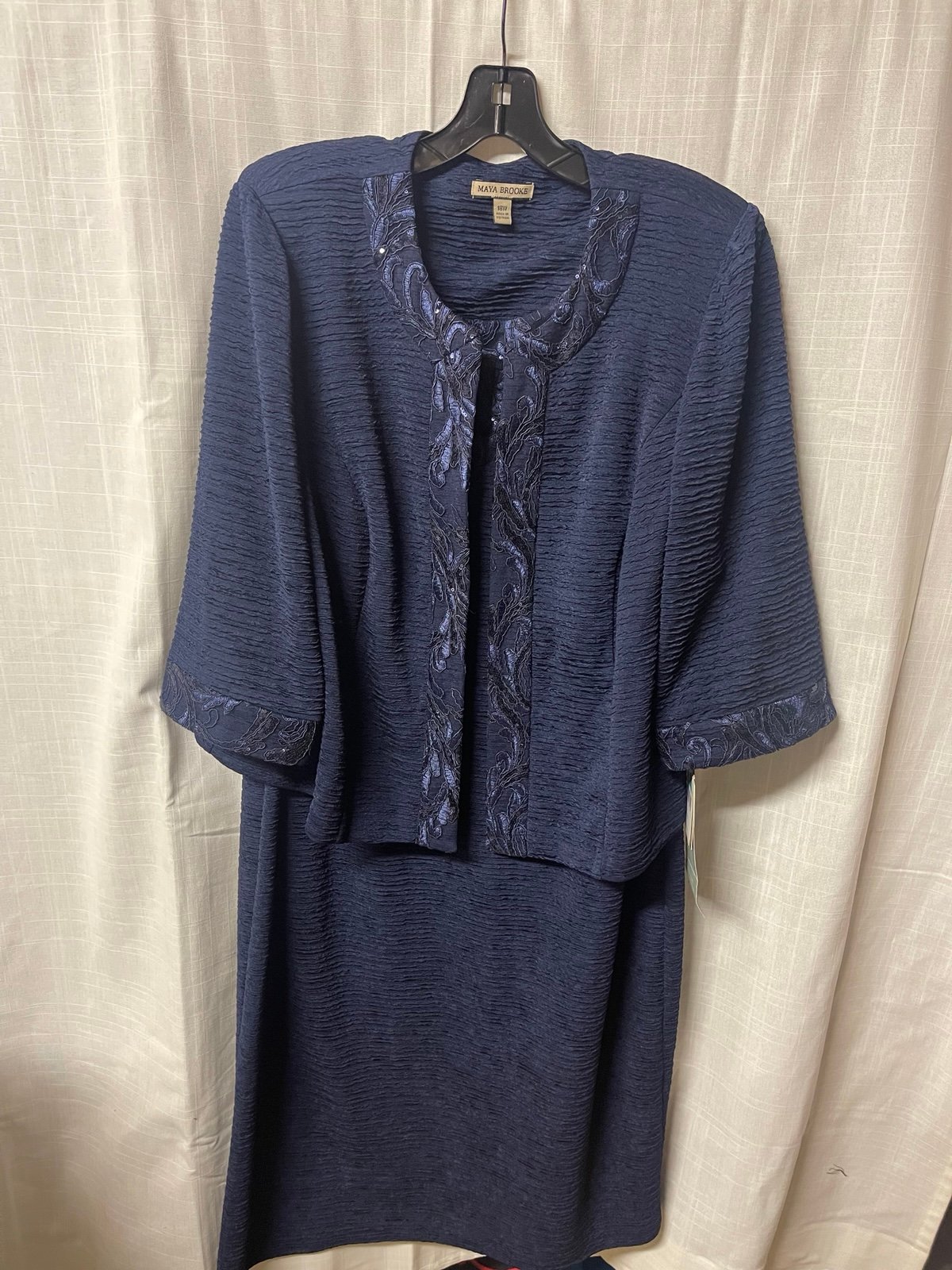 Maya Brooke 2 pcs dress