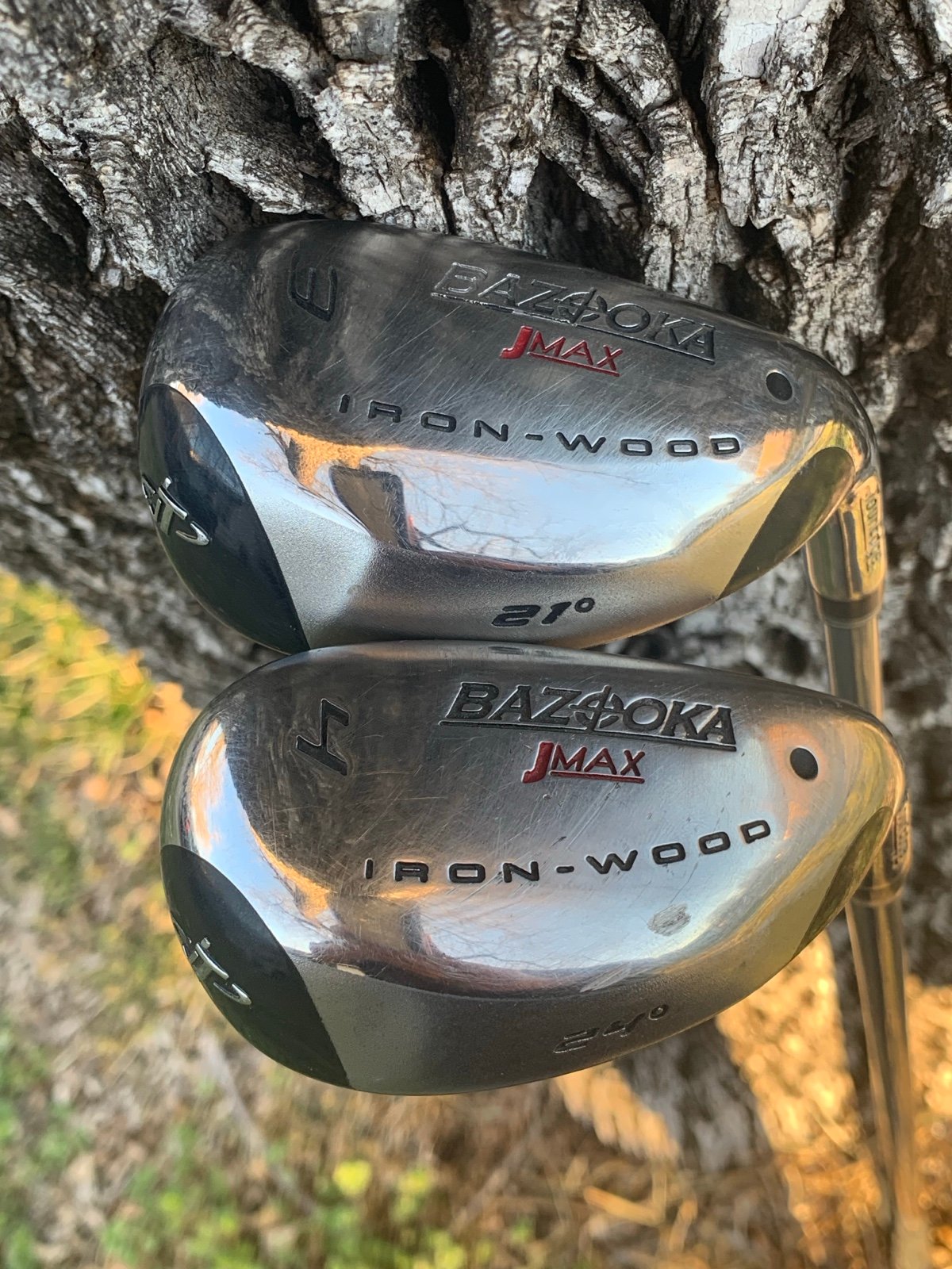 Bazooka Jmax 3 Hybrid Iron 21* RH/ 74g & Jmax 4 Hybrid 24* RH/74g Iron-Woood