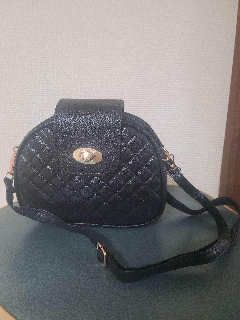 Multi-color black crossbody bag