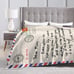 Throw Blankets Anniversary Birthday Gift for Mom from Daughter Son