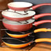 Pan Organizer Rack for Kitchen Cabinet and Counter, Bronze