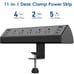 Jgstkcity Desk Clamp Power Strip USB C,40W Total Fast Charging Station