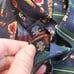 Tommy Hilfiger 100% italian silk golf club golfing vintage ties 4 navy blue