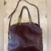 CALVIN KLEIN Burgundy Hobo Tote Purse Bag