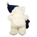 90s TB Trading Co Bear Holiday Blue Velvet Hat & Rocking Horse VTG Christmas Toy
