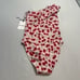 NWT Beth Richards Revolve Naomi Cherry One Piece One Shoulder Bathing Suit Small