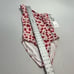 NWT Beth Richards Revolve Naomi Cherry One Piece One Shoulder Bathing Suit Small