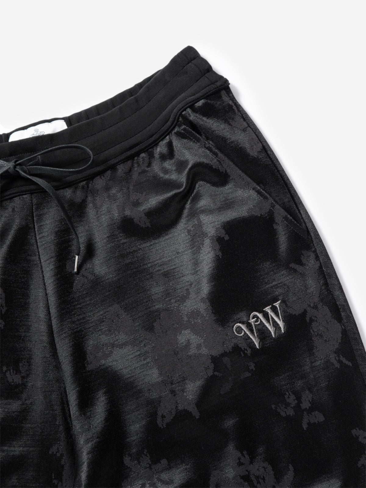 Vivienne Westwood Classic Flower Jacquard Sweatpants Black